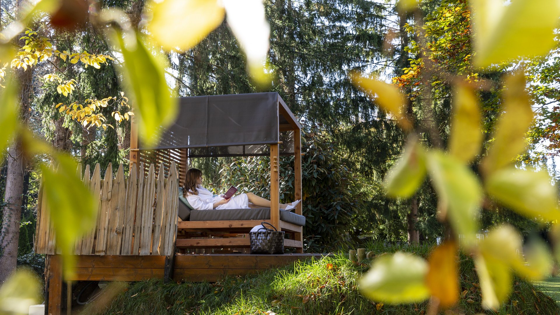 Privatsphäre im Parkhotel SPA: unsere Waldlounges